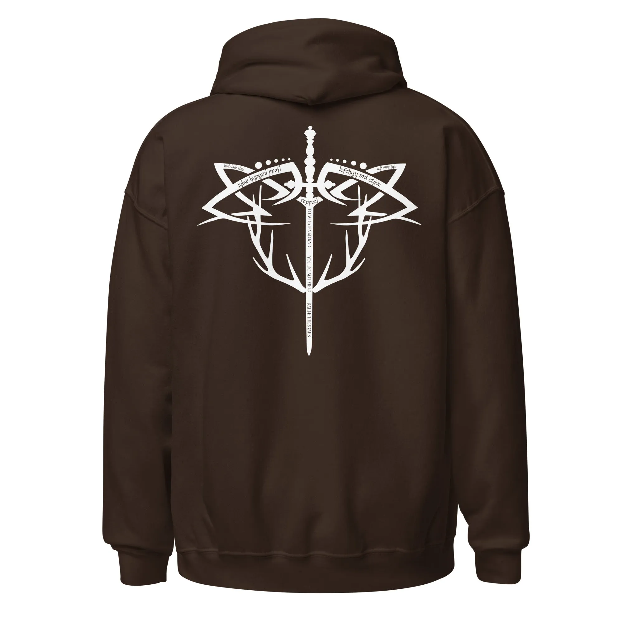 To Whatever End with Aelin Tattoo on the Back Hoodie