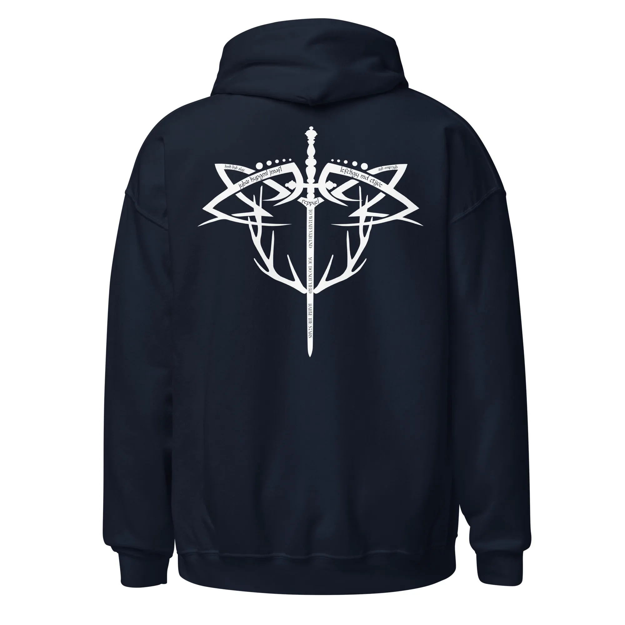 To Whatever End with Aelin Tattoo on the Back Hoodie