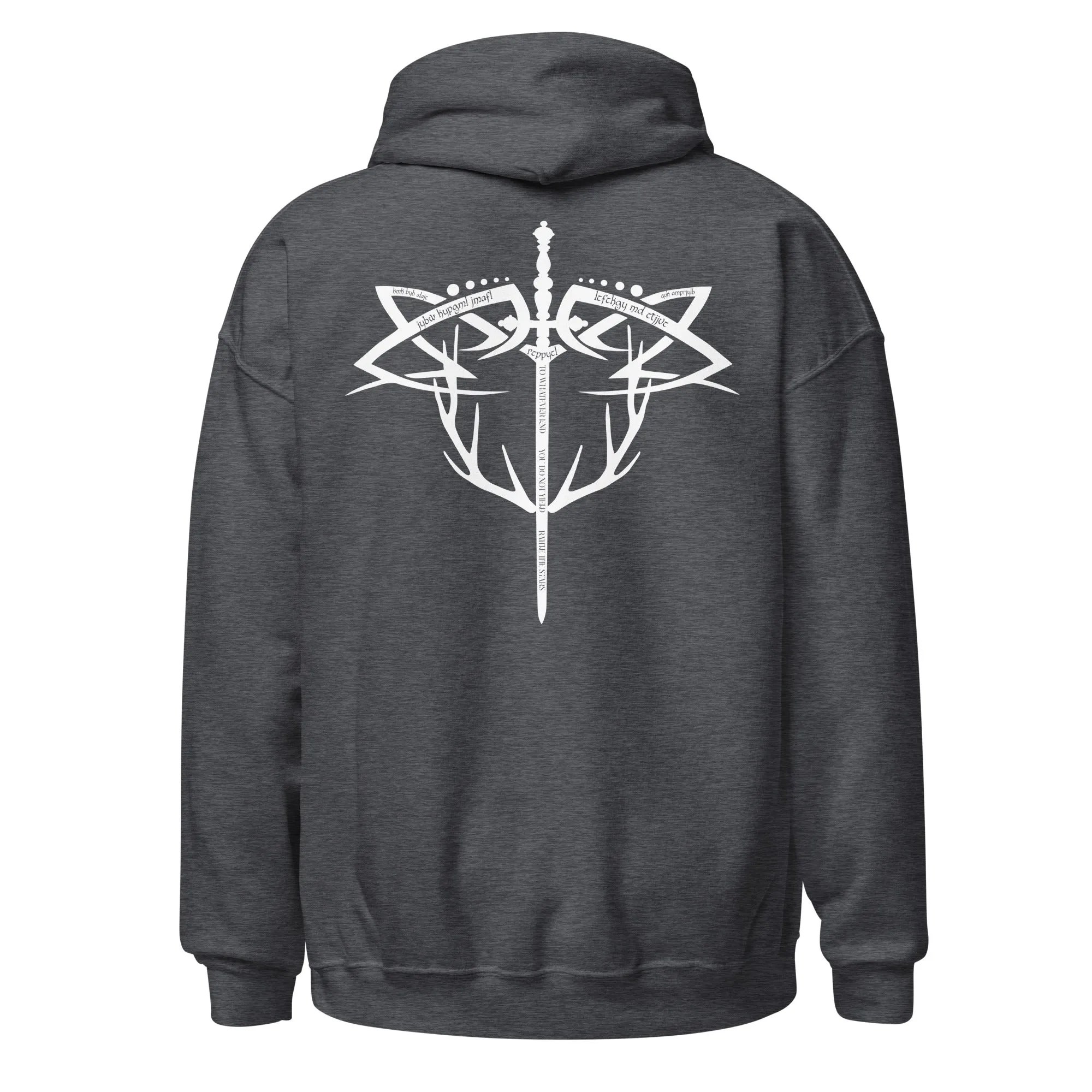 To Whatever End with Aelin Tattoo on the Back Hoodie