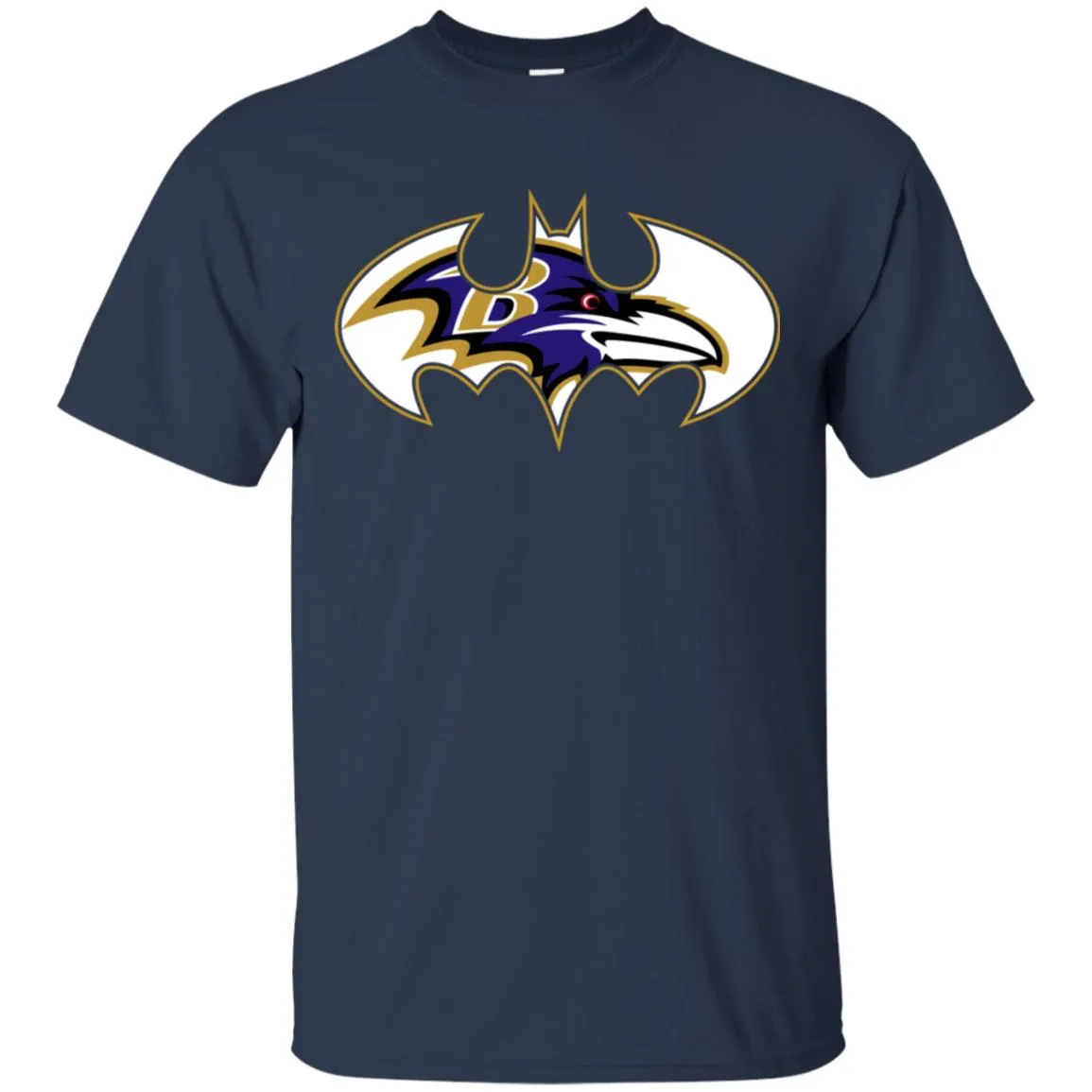 We Are The Baltimore Ravens Batman Nfl Mashup Men Cotton T-Shirt