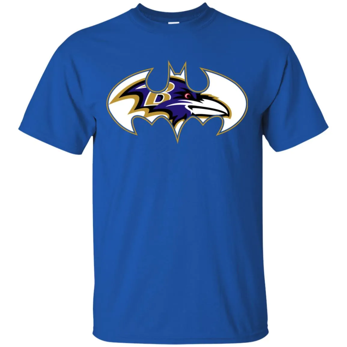 We Are The Baltimore Ravens Batman Nfl Mashup Men Cotton T-Shirt