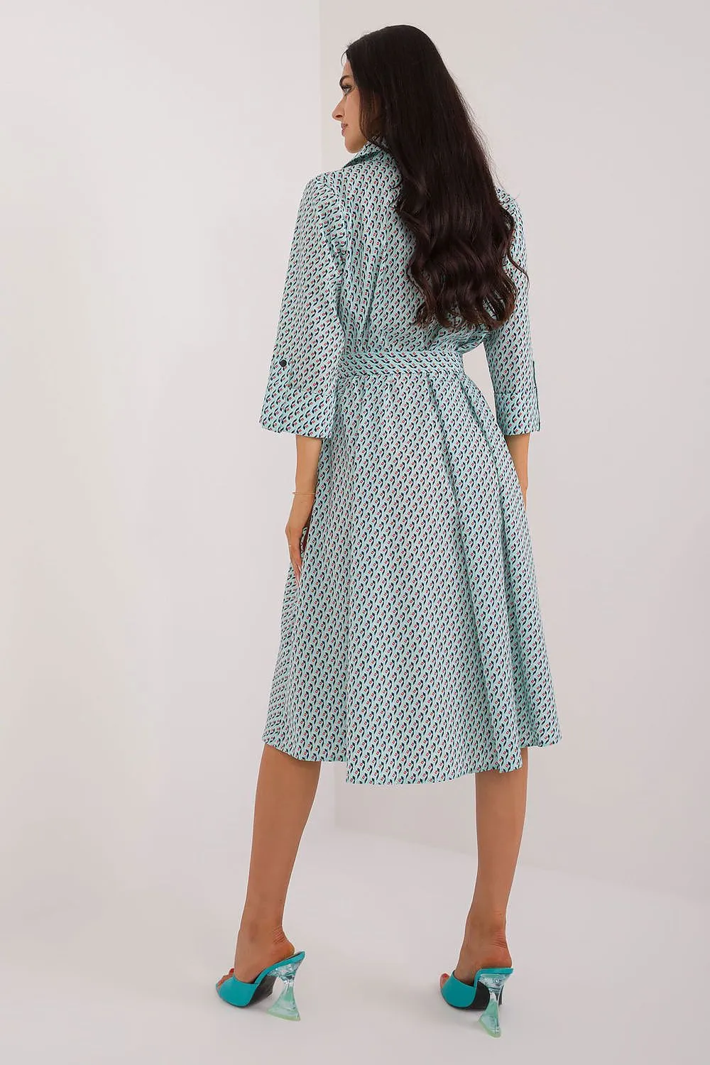 Women's Midi Flared Dress