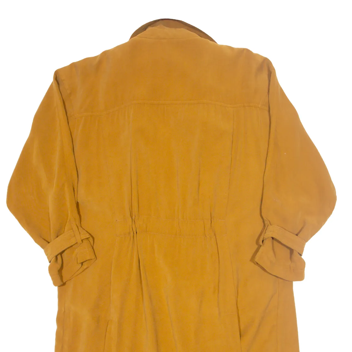 ZARA WOMAN Lightweight Womens Overcoat Coat Brown M