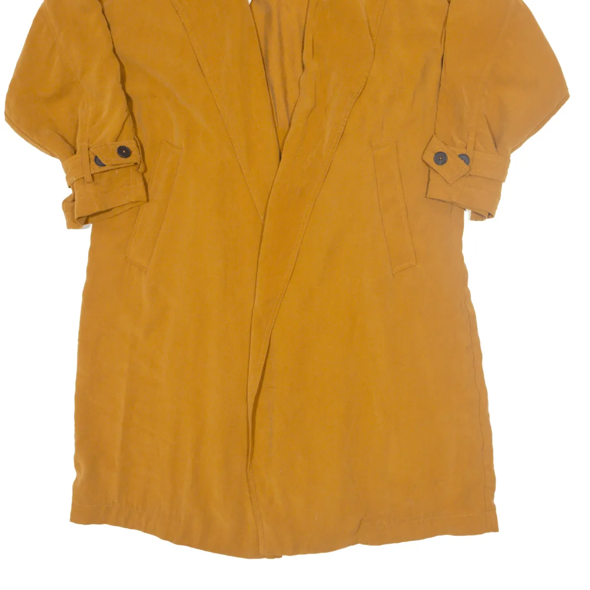 ZARA WOMAN Lightweight Womens Overcoat Coat Brown M